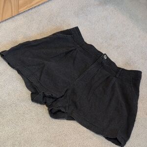 Hollister High Waist Black Shorts